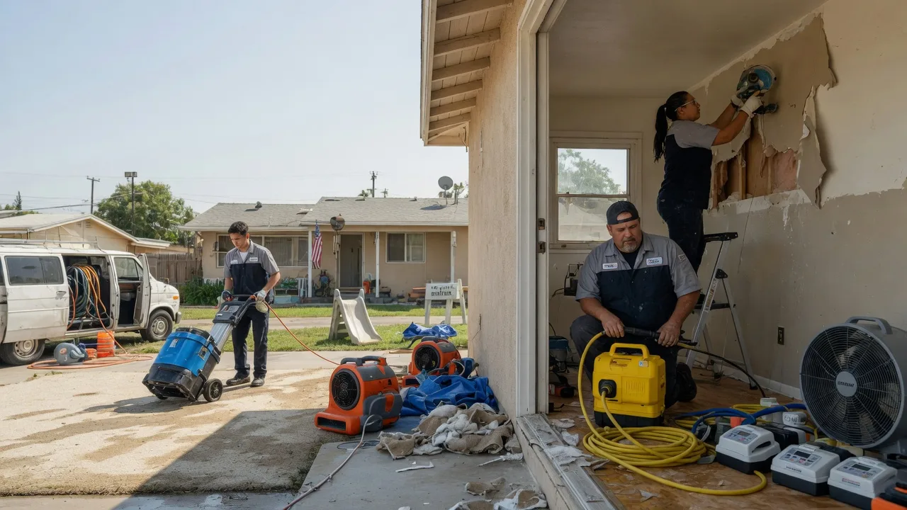 Water Damage Restoration in Olustee, OK near me